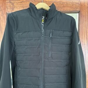 Nautica Men's Black Puffer Jacket